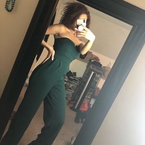 Emerald Green elegant jumpsuit